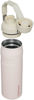 Picture of STANLEY IceFlow Fast Flow Water Bottle 24 OZ | Angled Spout Lid | Lightweight & Leakproof for Travel & Gym | Insulated Stainless Steel | BPA-Free | Rose Quartz Glimmer