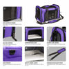 Picture of Henkelion Large Cat Carriers Dog Carrier Pet Carrier for Large Cats Dogs Puppies up to 25Lbs, Big Dog Carrier Soft Sided, Collapsible Travel Puppy Carrier - Large - Purple