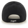 Picture of '47 Brand Los Angeles LA Dodgers MVP Hat Cap Velcro-back Adjustable Black/White