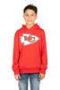 Picture of Ultra Game NFL Boys Extra Soft Fleece Pullover Hoodie Sweatshirt, Kansas City Chiefs, Team Color, 18-20