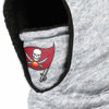 Picture of FOCO Tampa Bay Buccaneers NFL Heather Grey Big Logo Hooded Gaiter