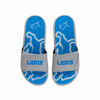 Picture of FOCO Detroit Lions NFL Mens Wordmark Gel Slides - L