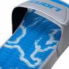 Picture of FOCO Detroit Lions NFL Mens Wordmark Gel Slides - L