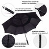 Picture of ACEIken Golf Umbrella Windproof Large 72 Inch, Double Canopy Vented, Automatic Open, Extra Large Oversized,Sun Protection Ultra Rain & Wind Resistant Stick Umbrellas, Black