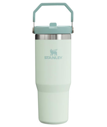 Picture of Stanley IceFlow Stainless Steel Tumbler - Vacuum Insulated Water Bottle for Home, Office or Car Reusable Cup with Straw Leak Resistant Flip Cold for 12 Hours or Iced for 2 Days, Mist, 30 OZ / 0.89 L