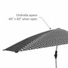 Picture of Sport-Brella Versa-Brella SPF 50+ Adjustable Umbrella with Universal Clamp, Regular, Black/White