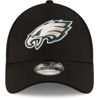 Picture of New Era unisex-adult NFL The League 9FORTY Adjustable Hat Cap One Size Fits All (Philadelphia Eagles Black)