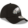 Picture of New Era unisex-adult NFL The League 9FORTY Adjustable Hat Cap One Size Fits All (Philadelphia Eagles Black)