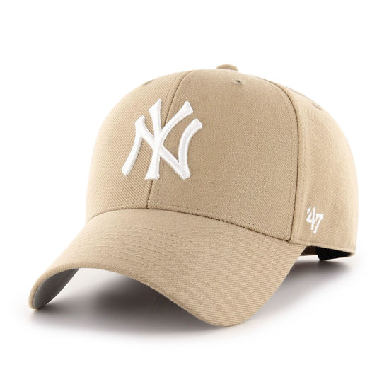 Picture of '47 New York Yankees MVP Hat Baseball Cap - Khaki, One Size