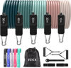 Picture of VEICK Resistance Bands, Exercise Bands, Workout Bands, Resistance Bands for Working Out with Handles for Men and Women, Exercising Bands for Fitness Weights Work Out at Home