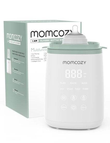 Picture of Momcozy Bottle Warmer, Fast Bottle Warmers for All Bottles with Timer, Accurate Temperature Control and Automatic Shut-Off, Multifunctional Bottle Warmer for Breastmilk