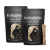 Picture of KoluaWax Hard Wax Beads for Hair Removal - Coarse Hair Formula - Face, Brazilian, Underarms, Back Chest, Bikini Waxing - Coconut Colada, 1lb Refill for Wax Warmers & 10 Large Applicator Sticks, 2 Pack