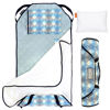 Picture of Urban Infant Tot Cot Kids Nap Mat - Toddler Preschool Daycare Bedding Cover with Blanket and Pillow - Seattle