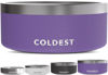 Picture of Coldest Dog Bowl - Anti Rust Metal & Non Slip Dog Bowls Large, Spill Proof Heavy Duty 3 Layers Insulated Dog Bowl - Food and Water Bowl for Dogs, Cats & Pets, Dishwasher Safe (100 oz, Galaxy Purple)