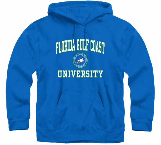 Picture of Barnesmith Florida Gulf Coast University Eagles Hooded Sweatshirt, Heritage, Royal Blue, XX-Large