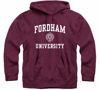 Picture of Barnesmith Fordham University Rams Hooded Sweatshirt, Heritage, Maroon, Medium