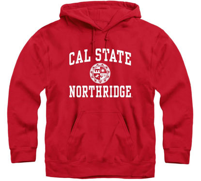 Picture of Barnesmith California State University, Northridge CSUN Matadors Hooded Sweatshirt, Heritage, Red, Small