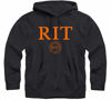 Picture of Barnesmith Rochester Institute of Technology Tigers Hooded Sweatshirt, Heritage, Black, Small