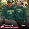 Picture of Campus Colors Adult Arch & Logo Soft Style Gameday Hooded Sweatshirt (Colorado State Rams - Green, Medium)