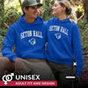 Picture of Campus Colors Adult Arch & Logo Soft Style Gameday Hooded Sweatshirt (Seton Hall Pirates - Blue, Small)