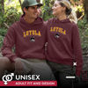 Picture of Campus Colors Adult Arch & Logo Soft Style Gameday Hooded Sweatshirt (Loyola Chicago Ramblers - Red, Small)