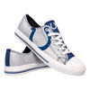 Picture of FOCO Indianapolis Colts NFL Womens Glitter Low Top Canvas Shoes - 10