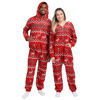 Picture of FOCO NFL Ugly Pattern One Piece Pajamas - S