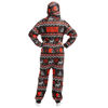 Picture of FOCO Cleveland Browns NFL Ugly Pattern One Piece Pajamas - M