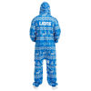 Picture of FOCO Detroit Lions NFL Ugly Pattern One Piece Pajamas - XL