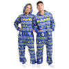 Picture of FOCO Los Angeles Rams NFL Ugly Pattern One Piece Pajamas - XL