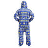 Picture of FOCO Los Angeles Rams NFL Ugly Pattern One Piece Pajamas - XL