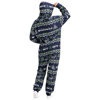 Picture of FOCO Seattle Seahawks NFL Ugly Pattern One Piece Pajamas - 2XL