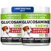 Picture of Glucosamine for Large Dogs - Joint Supplement Large Breed w/ Omega-3 Fish Oil - Chondroitin, MSM - Advanced Mobility Chews - Joint Pain Relief - Hip & Joint Care - Chicken Flavor - 360Ct - Made in USA