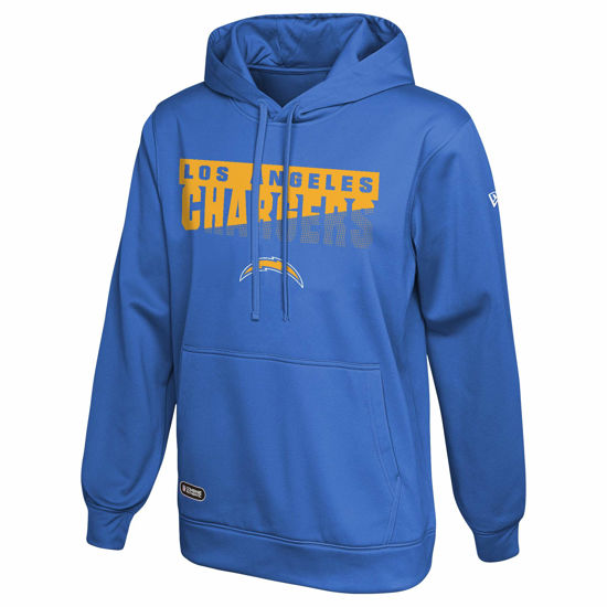 Picture of New Era NFL Men's Scoreboard Pullover Performance Hoodie, Pro Football Fleece Hoodie, Los Angeles Chargers, XX-Large