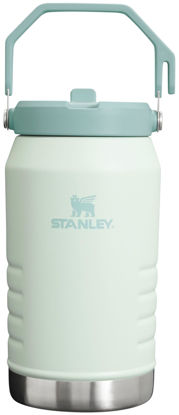 Picture of Stanley IceFlow Stainless Steel Tumbler - Vacuum Insulated Water Bottle for Home, Office or Car Reusable Cup with Straw Leak Resistant Flip Cold for 12 Hours or Iced for 2 Days, Mist, 64OZ