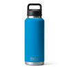 Picture of YETI Rambler 46 oz Bottle, Vacuum Insulated, Stainless Steel with Chug Cap,Big Wave Blue