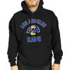 Picture of Team Fan Apparel NFL Adult Gameday Hooded Sweatshirt - Poly Fleece Cotton Blend - Stay Warm and Represent Your Team in Style (Los Angeles Rams - Black, Adult Small)