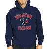 Picture of Team Fan Apparel NFL Adult Gameday Hooded Sweatshirt - Poly Fleece Cotton Blend - Stay Warm and Represent Your Team in Style (Houston Texans - Blue, Adult Large)