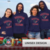 Picture of Team Fan Apparel NFL Adult Gameday Hooded Sweatshirt - Poly Fleece Cotton Blend - Stay Warm and Represent Your Team in Style (Houston Texans - Blue, Adult Large)