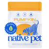 Picture of Native Pet Organic Pumpkin for Dogs - All-Natural Pumpkin Powder for Dog Digestive Support - Ideal Ratio of Soluble & Insoluble Fiber for Dogs - 3 Natural Ingredients - Pumpkin Dog Food - 120 Scoops