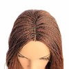 Picture of WOW BRAIDS Twisted Wigs, Micro Million Twist Wig - Color 30/35 - 22 Inches. Ultra Thin and Light Synthetic Hand Braided Wigs for Black Women.