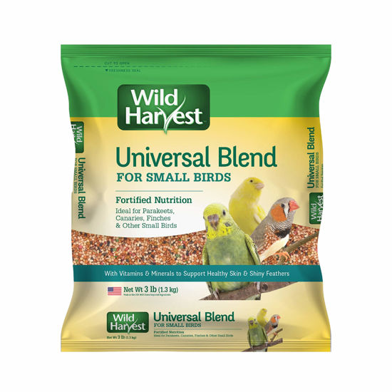 Picture of Wild Harvest Bird Seed Collection: Daily Blends and Advanced Nutrition for Parakeet, Canaries, Finches, Cockatiel, Parrots and More.