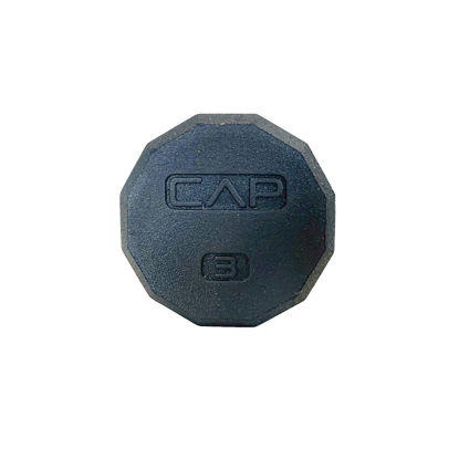 Picture of CAP 12-Sided Coated Dumbbell, 3 LB