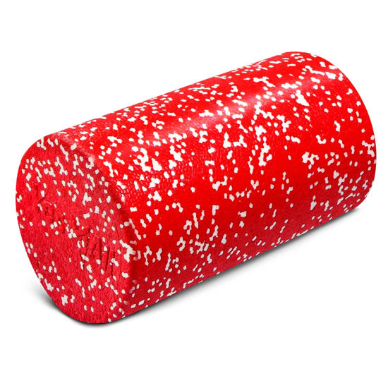 Picture of Yes4All High Density Foam Roller for Back, Variety of Sizes & Colors for Yoga, Pilates - Red Snow - 12 Inches