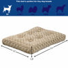 Picture of MidWest Homes for Pets Deluxe Dog Beds | Super Plush Dog & Cat Beds Ideal for Dog Crates | Machine Wash & Dryer Friendly, 1-Year Warranty, Mocha, 18 in