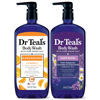 Picture of Dr Teal's Body Wash with Pure Epsom Salt, Daytime/Nighttime with Vitamin C & Sleep Blend, 24 fl oz (Pack of 2)