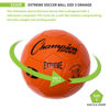 Picture of Champion Sports Extreme Series Soccer Ball, Size 3 - Youth League, All Weather, Soft Touch, Maximum Air Retention - Kick Balls for Kids Under 8 - Competitive and Recreational Futbol Games, Orange