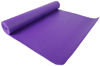 Picture of Signature Fitness All-Purpose 1/4-Inch High Density Anti-Tear Exercise Yoga Mat with Carrying Strap, Purple