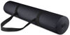 Picture of Signature Fitness All-Purpose 1/4-Inch High Density Anti-Tear Exercise Yoga Mat with Carrying Strap, Black