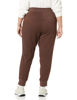 Picture of Amazon Essentials Women's French Terry Fleece Jogger Sweatpant (Available in Plus Size), Chocolate Heather, 6X